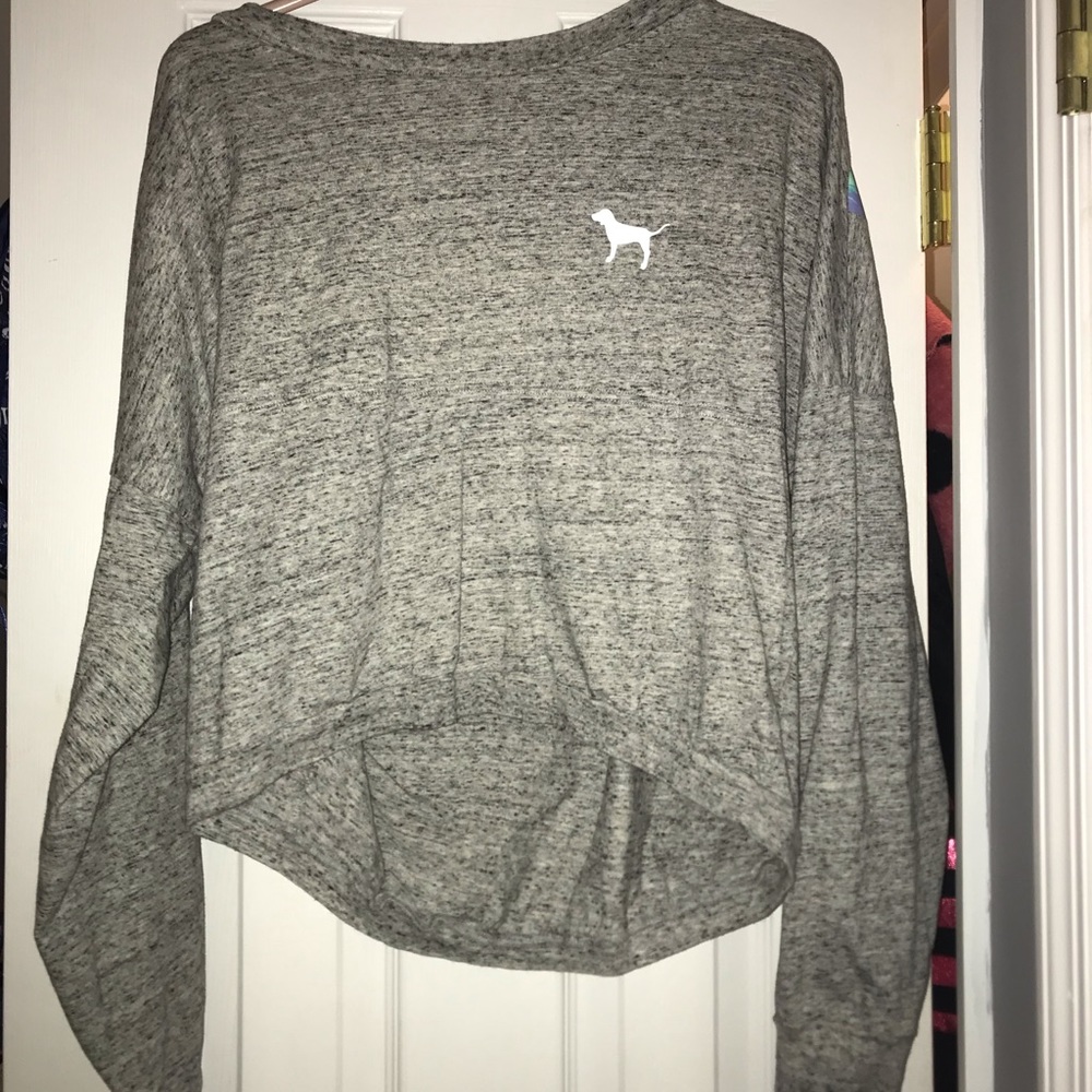 crop longer sleeve